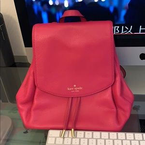 Kate spade leather backpack